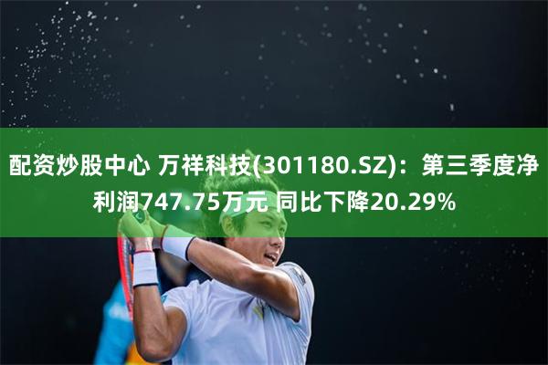 配资炒股中心 万祥科技(301180.SZ)：第三季度净利润747.75万元 同比下降20.29%